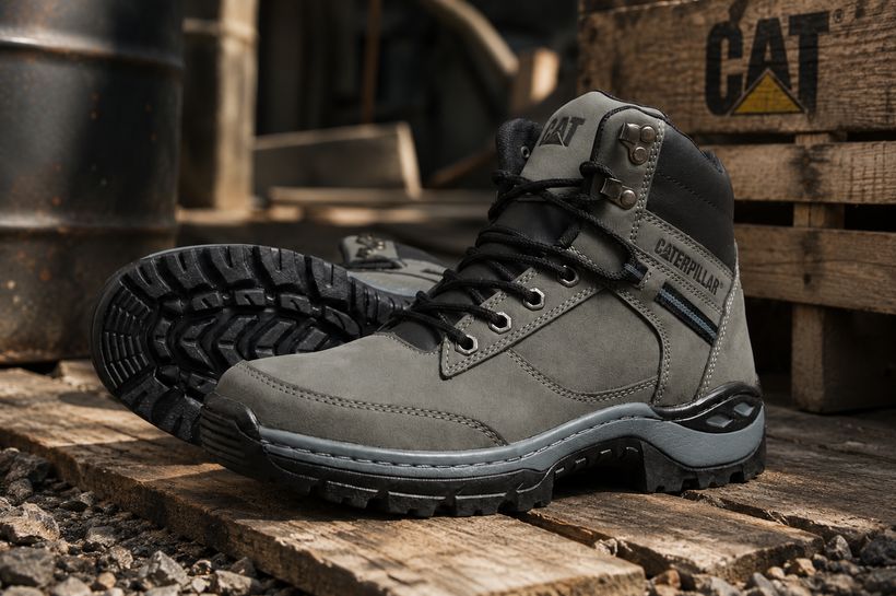 Bota Elite Cat Ro - Gris en ambiente